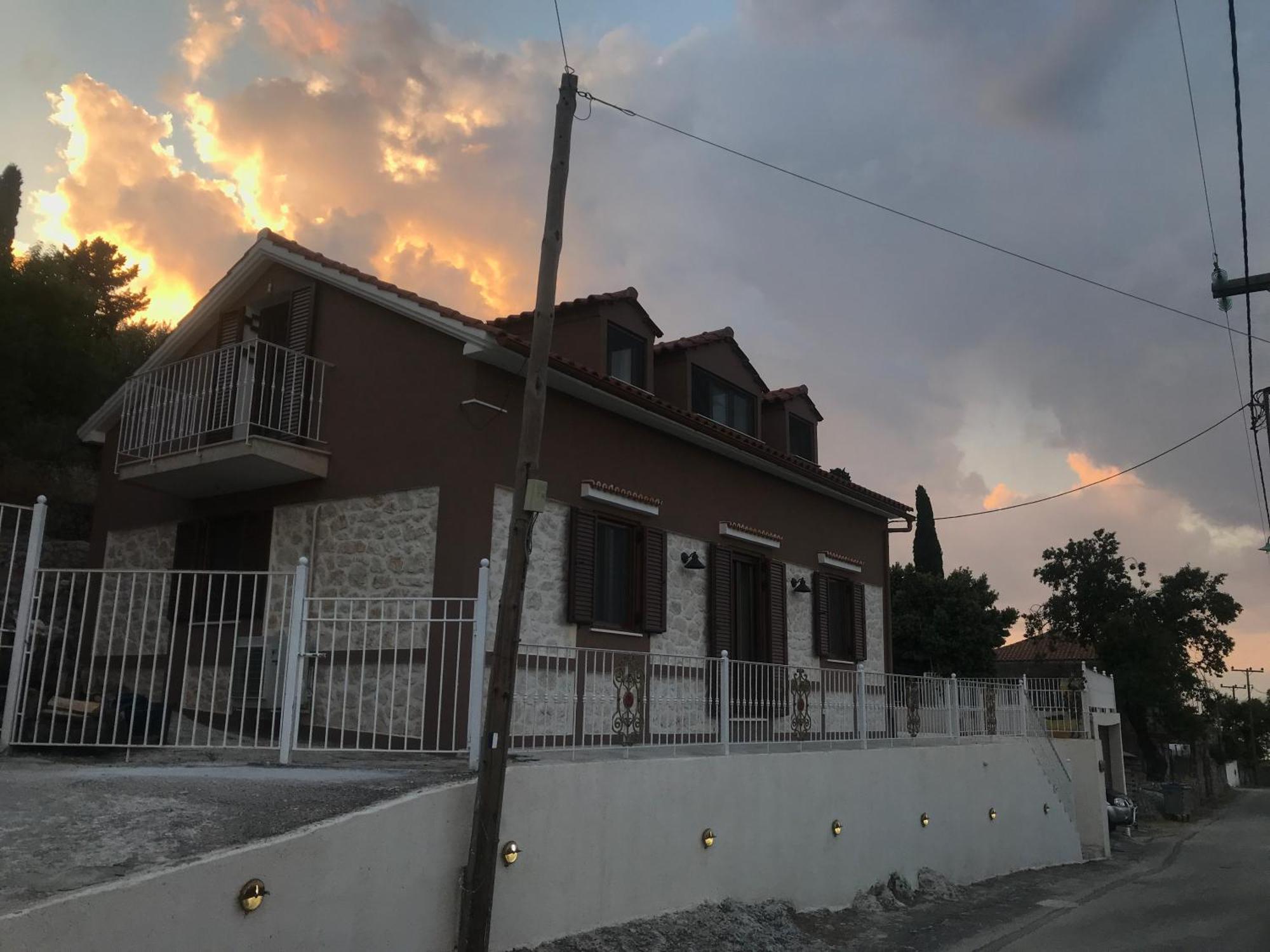 Lazareto Villa Anogi Exterior foto